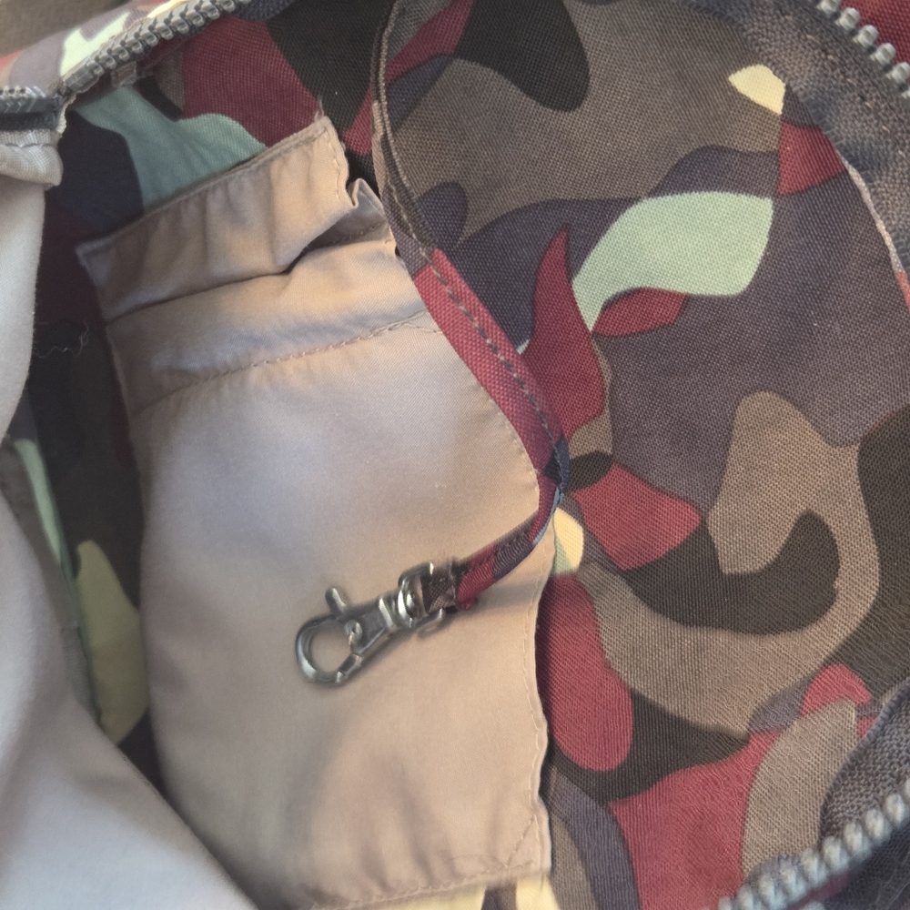 Kipling Seoul Small Camo Backpack Travel Daypack Camo L Tonal - Picture 16 of 16